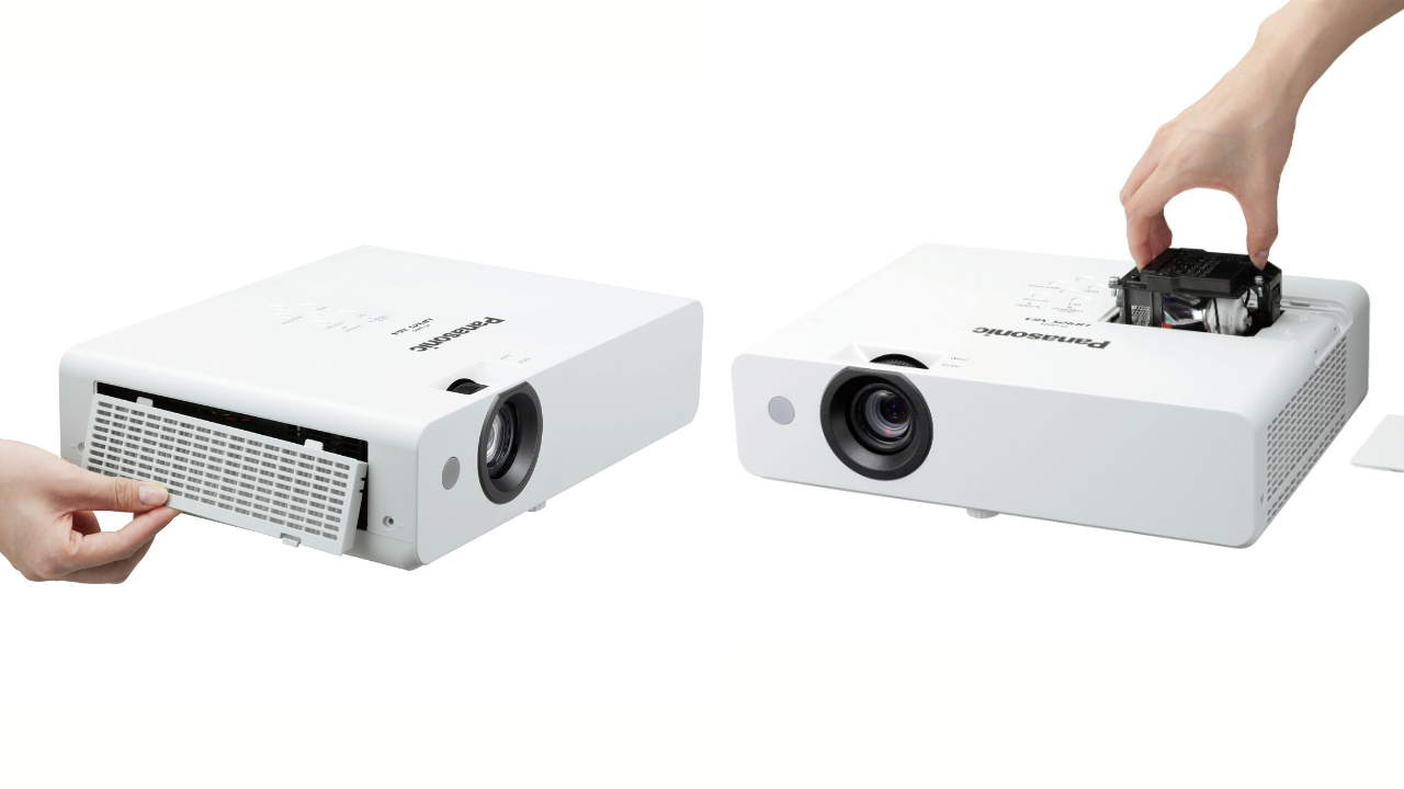 Thay thế bộ lọc và bóng đèn máy chiếu